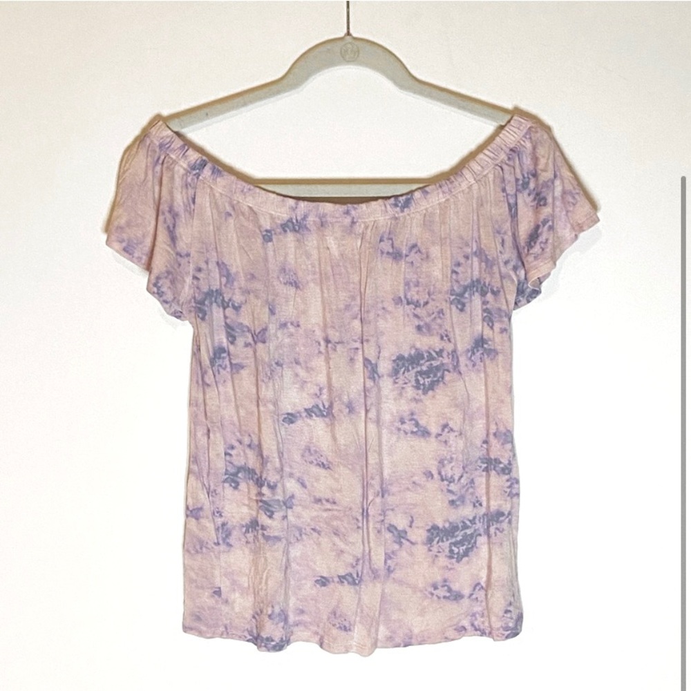 Hollister Flowy Tie Dye Top